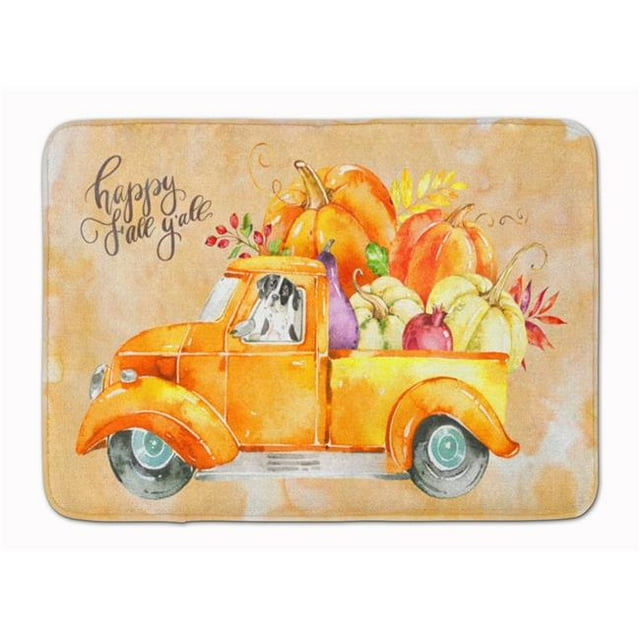 Carolines Treasures CK2617RUG Automne Récolte Anglais Pointeur Machine Lavable Mémoire Mousse Mat