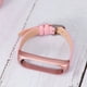 thumbnail image 5 of EeaseMX Correa de repuesto de aleación de piel de vaca para reloj, compatible con Mi Band 4, color rosa, 5 of 7