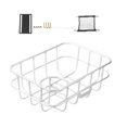 thumbnail image 1 of Lipstore Basket Portability Carrier Aluminum Alloy Front Rear Bike Cargo Rack White Screws, 1 of 8