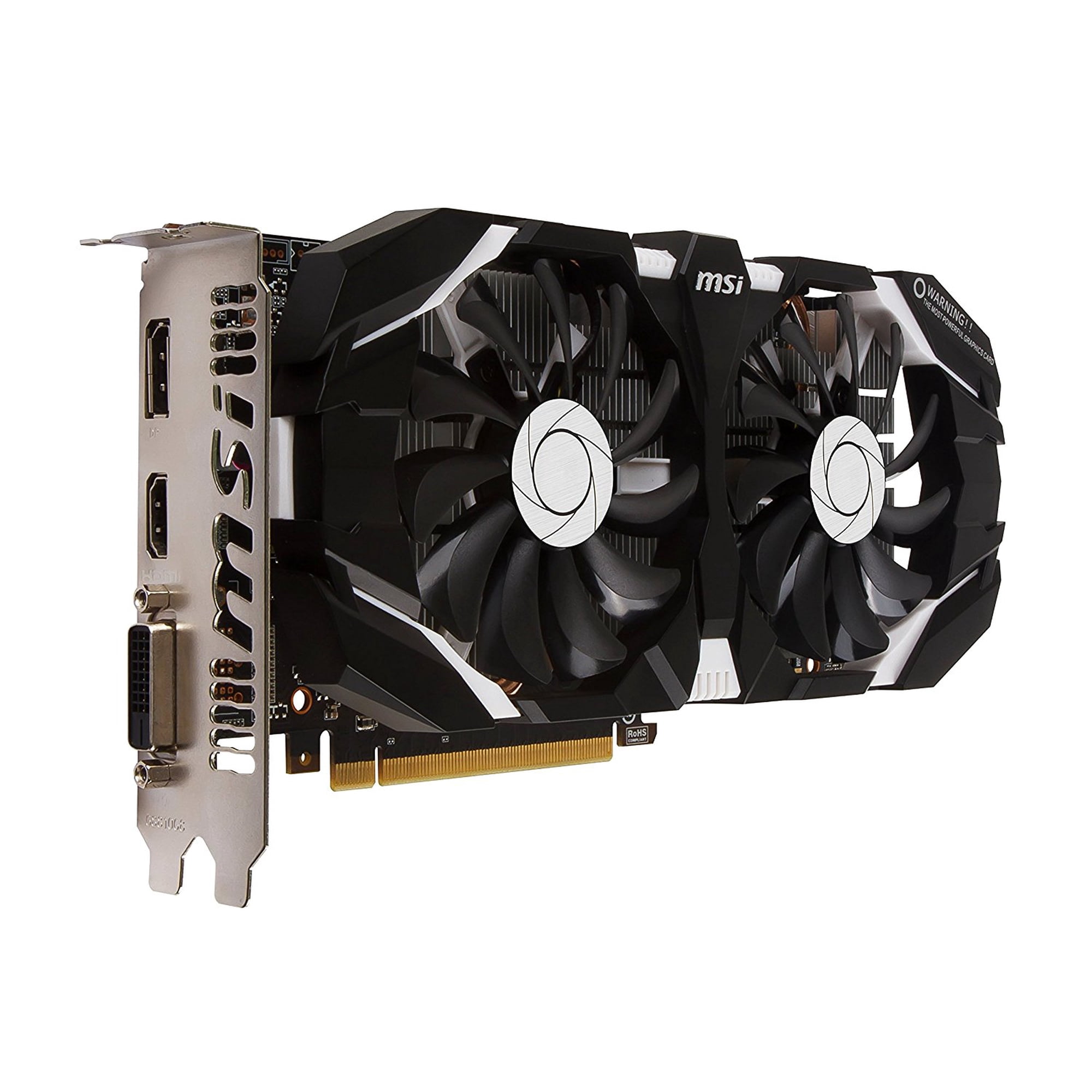 MSI Computer GTX 1060 3GT OC NVIDIA GeForce 3GB GDDR5 DVI/HDMI/DisplayPort PCI-Express Graphics Card