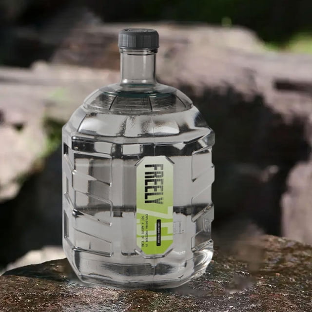 Quzzie Contenant de Stockage d'Eau Pichet d'Eau Durable Réservoir de Boisson Étanche Matériau PC Réutilisable Distributeur Multifonction Seau Portable Convient pour le Camping Usage Domestique Randonnée Urgence 20 L