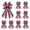 9pcs, variant on Cififendec 2pcs Independence Day Patriotic Bowknot, 20.86"×11.4", Memorial Day American Flag Party Decoration, Suitable for Front Door Decor
