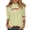 #01Khaki, variant on 3/4 Sleeve Tops for Women Loose Fit Mock Neck Cute Shirts Casual Layering Three Quarter Sleeve Tops Woman Blouse Gray M