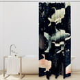 thumbnail image 2 of Whale Waterproof Shower Curtain Set with Hooks, Printed Design - Bathroom Curtains for Bathroom Decoration, 2 of 5
