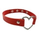 thumbnail image 5 of Gargantilla, gargantilla punk para mujer, moda, cadena punk con forma de corazón, elegante. Rojo, 5 of 9