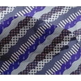 thumbnail image 5 of oneOone Viscose Chiffon Royal Blue Fabric Patchwork Craft Projects Decor Fabric Printed By The Yard 42 Inch Wide, 5 of 5