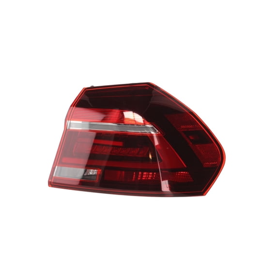KarParts360 For Volkswagen Passat 2017 2018 2019 Tail Light Passenger Side | Outer | CAPA | LED | With Bulbs | For Models With LED Headlights | Replacement For VW2805123, VW2805123C | 561-945-208-C