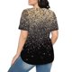 thumbnail image 3 of Tops Cortos para las Mujeres Cuello Redondo Suelto Impreso de Manga Corta, Tops Sueltos para las Mujeres, 3 of 5