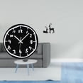 thumbnail image 2 of Reloj de pared silencioso sin , decorativo, estatua de reno, figura de ciervo de resina, artesanías, material acrílico, adecuado para regalar, d, 2 of 8