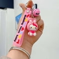 thumbnail image 4 of Sanrio Kuromi-Llavero Kawaii de Hello Kitty, llaveros de dibujos animados de Anime, My Melody para coche, colgante de mochila Cinnamoroll, regalos, 4 of 4
