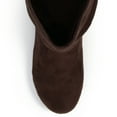 thumbnail image 5 of Journee Womens Shelley-6 Wide Calf Round Toe Mid Calf Boots, 5 of 10