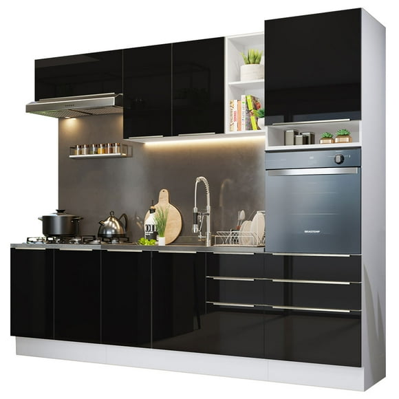 Cocina Integral Completa Modular Madesa Lux 260cm BN 08