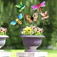 thumbnail image 5 of Metal Bee Stakes Art Sculpture Outdoor Iron Ornament For Garden/Home Decor, 5 of 5