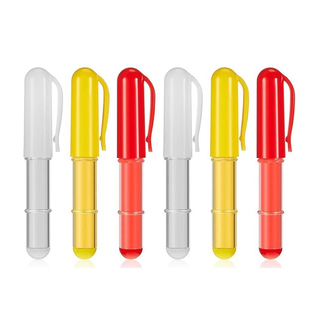 Piezas de marcadores de tela Yashi tiza de costura borrable rojo multicolor