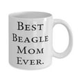 thumbnail image 2 of Joke Beagle Dog, Best Beagle Mom Ever, Holiday 15oz Mug For Beagle Dog, 2 of 2
