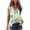 Yellow, variant on OAVQHLG3B Summer Tank Top for Women Casual Tops Sleeveless Casual Printing Basic Tank Lace Vest Tops