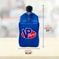 thumbnail image 3 of VP Racing 5.5 Gal Motorsport Utility Jug & 14 Inch Hose, Blue (4 Pk), 3 of 12