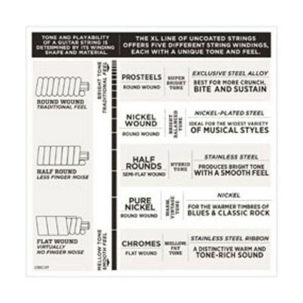 D'Addario Baritone Electric Guitar Strings EXL157 3 SETS Medium