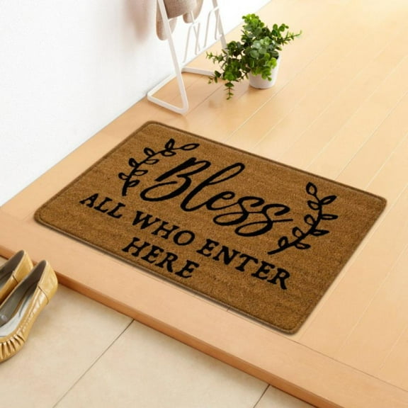 Doormat Funny Welcome Mat for Front Door, Indoor/Outdoor Non-Slip Rug, Front Door Welcome Mat for Outside Porch Entrance, Home Entryway Farmhouse Decor