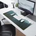 thumbnail image 2 of Impressive Forest Pattern Large Mouse Pad - XXL Extended Non-Slip Desk Mat with Stitched Edges for High Precision Gaming & Office Work (31.5 x 11.8inches), 2 of 7
