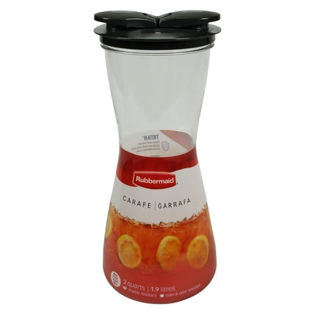 

Rubbermaid Carafe with Leak-Proof Lid 2-quart Clear