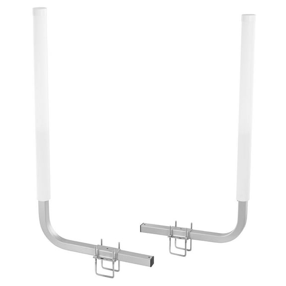 Boat Trailer Guide, 43" Adjustable Design Trailer Guide Poles, 2PCS Rustproof Galvanized Steel Trailer Guide, Trailer Guides with PVC Pipes, for Ski Boat, Fishing Boat or Sailboat Trailer 2024,