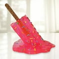 Melting Popsicle Sculpture, Funny Creative Melting Cream Figurines