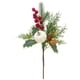 thumbnail image 2 of Aguja Simulada, Arreglo Floral Navideño con Plantas Verdes, Decoración para Árbol de Navidad, 2 of 7