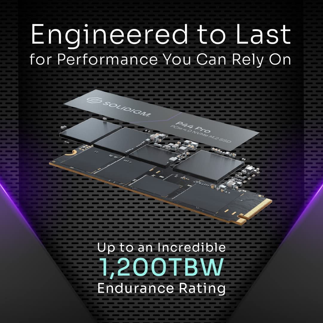 Intel Solidigm P44 Pro Series 2TB M.2 PCIe Internal SSD