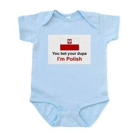 

CafePress - Polish Dupa Infant Bodysuit - Baby Light Bodysuit Size Newborn - 24 Months