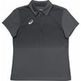 thumbnail image 1 of Polo ASICS Hex para mujer gris mediano, 1 of 1