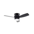 thumbnail image 5 of Harbor Breeze Mazon 44-Inches Matte Black with Black/Driftwood Blades Integrated LED Fixture Indoor Flush mount Standard Ceiling Fan With Light and Remote ( 3 -Blade), 5 of 12