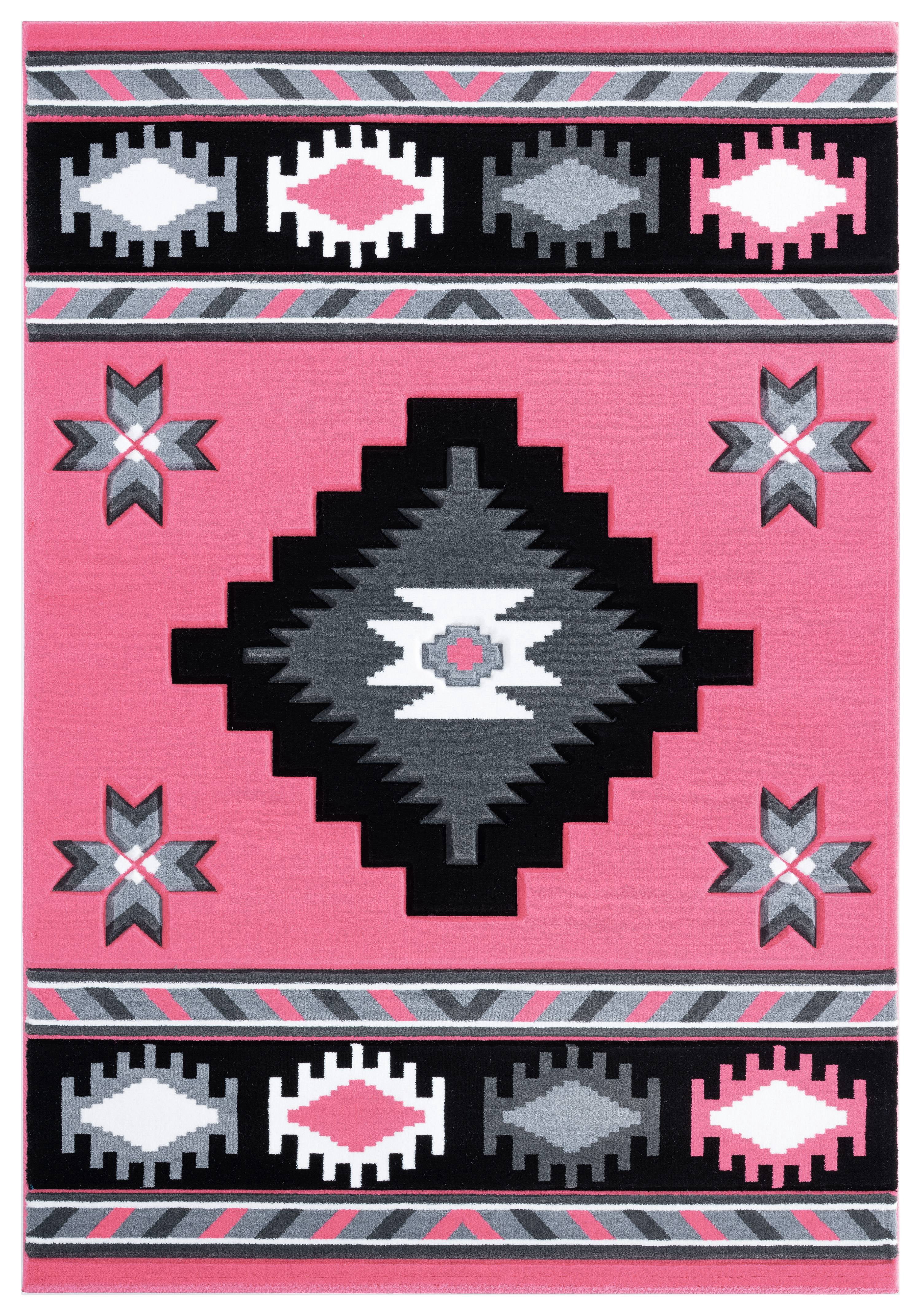 United Weavers Drachma Volos Southwestern Geometric Accent Rug, Pink, 1'10" x 2'8"