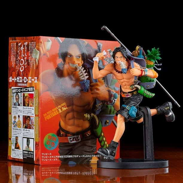 Figura de acción de One Piece, modelo de Monkey D Luffy Portgas Ace Sabo, mochila de tres hermanos, modelo coleccionable de PVC
