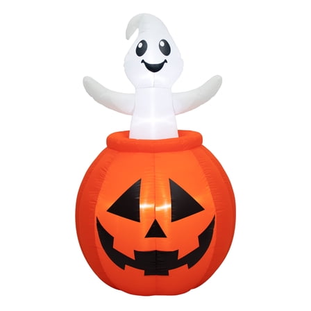 Ghost Airflowz Inflatable Way To Celebrate, Halloween Scary Ghost Airblown Yard Inflatable ...