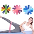 thumbnail image 5 of Skin-Friendly Resistance Fitness Exercise Loop Bands - Included - Ideal for Home,Yoga, Training, 5 of 5