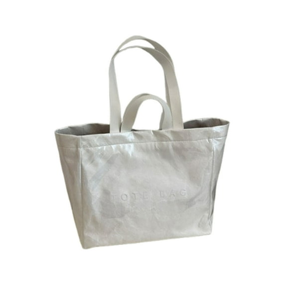 Waterproof Tote Bag, Large Capacity Jelly Beach Bag with Removable Shoulder Strap, Lightweight & Easy-Clean Carryall for Women, Pool, Gym, and Travel