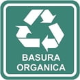 thumbnail image 1 of Señales Informativas Señalamientos Informativos 25x25 cm Informativos Basura Orgánica Normal, 1 of 1