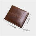 thumbnail image 2 of TITAKING Mens Leather Wallet Rfid Blocking Multi-card Bifold Coin Wallet, 2 of 6