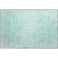 thumbnail image 2 of Addison Rugs Mayfield Washable Transitional Floral Teal Rectangle Rug, 1'8" x 2'6", 2 of 5