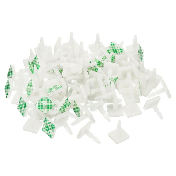 Uxcell Sticky PCB Spacer, 0.37" Supporting Height Adhesive Standoffs, White 100Pack