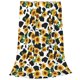 thumbnail image 2 of Fotbe Cute Cow Print Sunflower C Manta de Franela Acolchonada con Estampado, Súper Suave y Esponjosa, Extra Grande para Sofá, Cama, Uso Todo el Año-60"x50", 2 of 7
