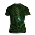 thumbnail image 2 of QTAGTESS Men's Chinese Dragon Graphic T-Shirt Anime Mythical Beast Tee Gothic Fantasy Creature Shirt, 2 of 7