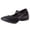 Black, variant on Ballet Shoes for Women Soft Leather Elastic Strap Tap Dance Slippers Close Toe Slides Summer Outdoor Flat Shoes White Size 8