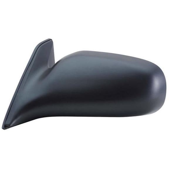 70558T - Fit System Driver Side Mirror for 91-94 Toyota Tercel 2 door, black, non-foldaway; Toyota Tercel 4 door, black, non-foldaway, Manual