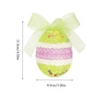 thumbnail image 3 of Yusimy Easter Foam Eggs Multicolor Available Cute Ruffled Eggs Party Gift Decorations with Ambiance, 3 of 6