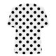 thumbnail image 4 of ICHUANYI Clearance Women Summer Sexy Gradient Print Regular V Neck Women Short Sleeves Top(White, XL) ICHUANYI WER2023081100622, 4 of 5