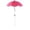 Hot Pink, variant on Plant Umbrellas For Outdoor Plants, 26" Larger Garden Plant Umbrella Shade with Adjustable Angle for Outdoor Potted Plants & Flower Beds,1PCS,Orange