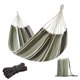 thumbnail image 1 of Hamaca Brasileña JoyView para Una Persona Rayas Verde y Gris, 1 of 6