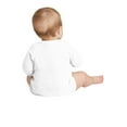 thumbnail image 2 of Rabbit Skins Infant Long Sleeve Baby Rib Bodysuit, 2 of 5